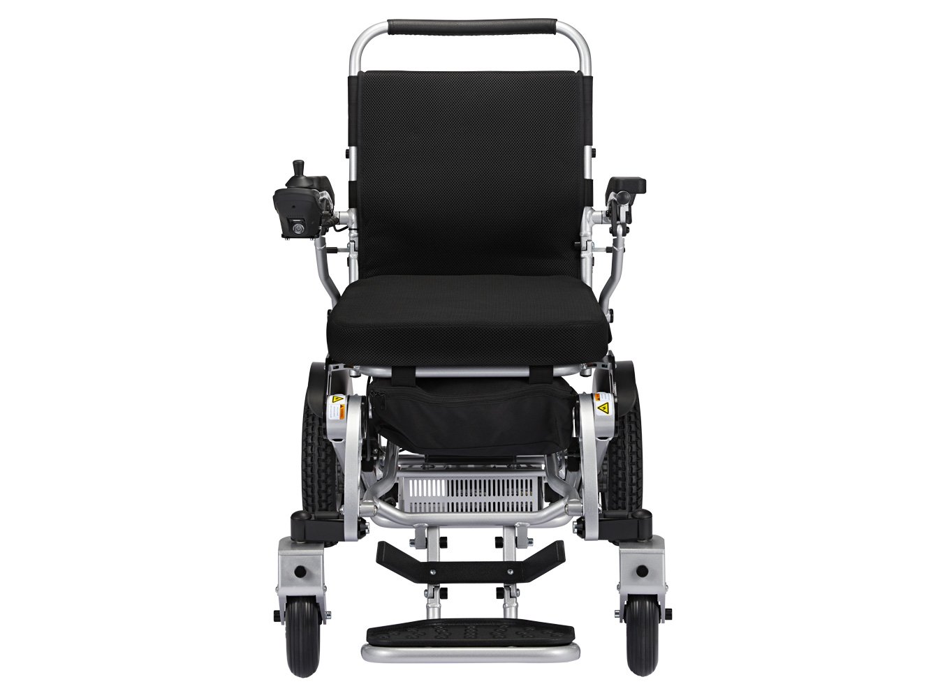 Eloflex D2 frontvisning – fotstøtte og justerbar setebredde 45–55 cm