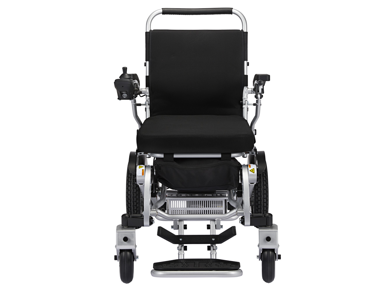Eloflex D2 frontvisning – fotstøtte og justerbar setebredde 45–55 cm