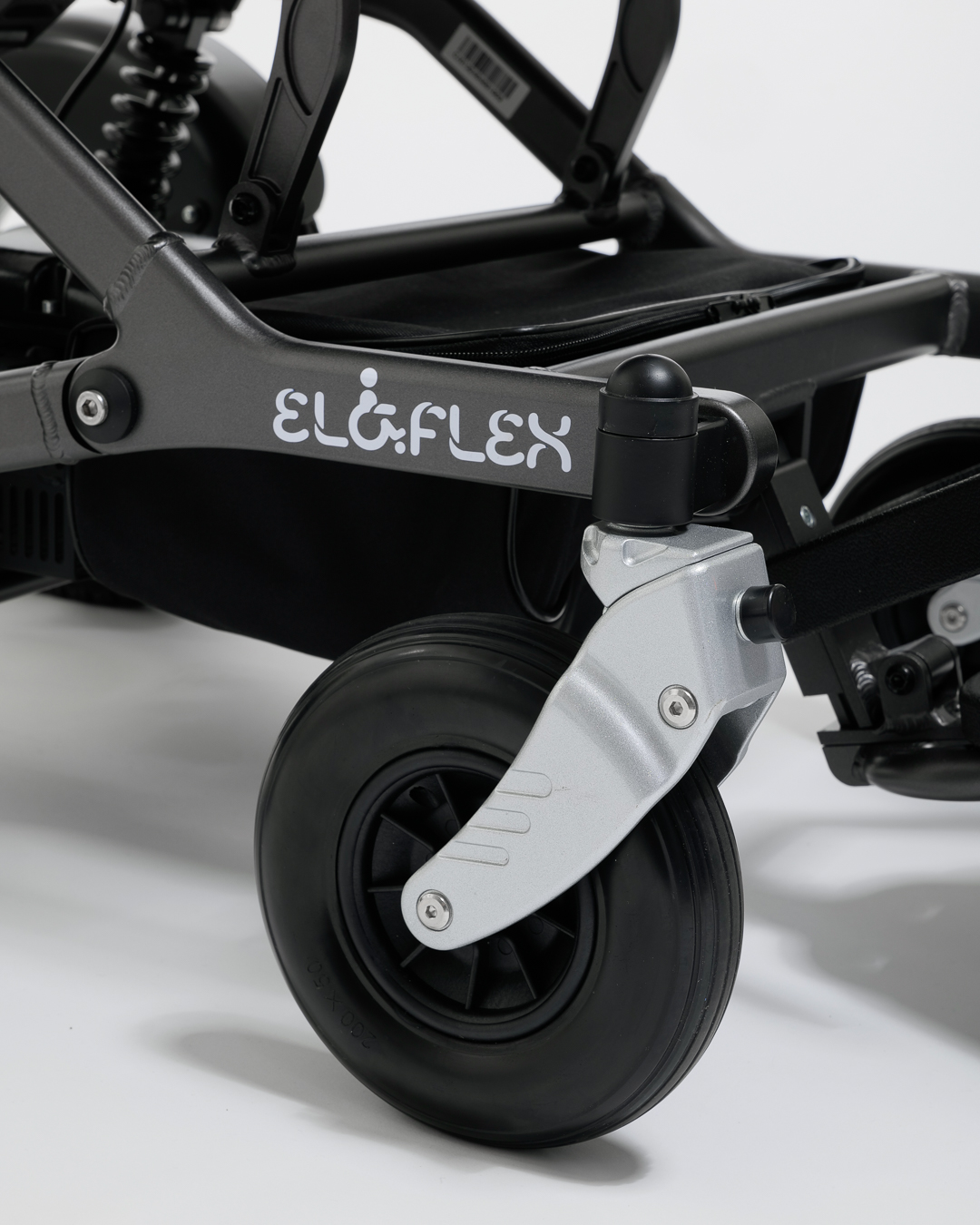 Detalj av ramme og konstruksjon på Eloflex R