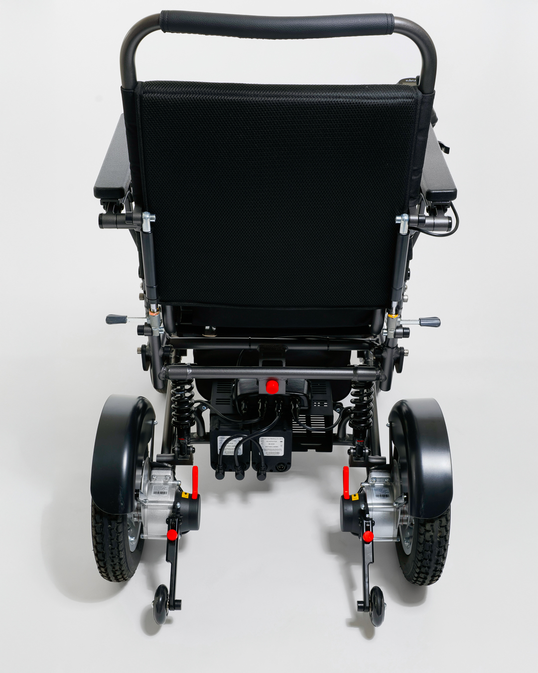 Eloflex R sett bakfra med hjul og ramme