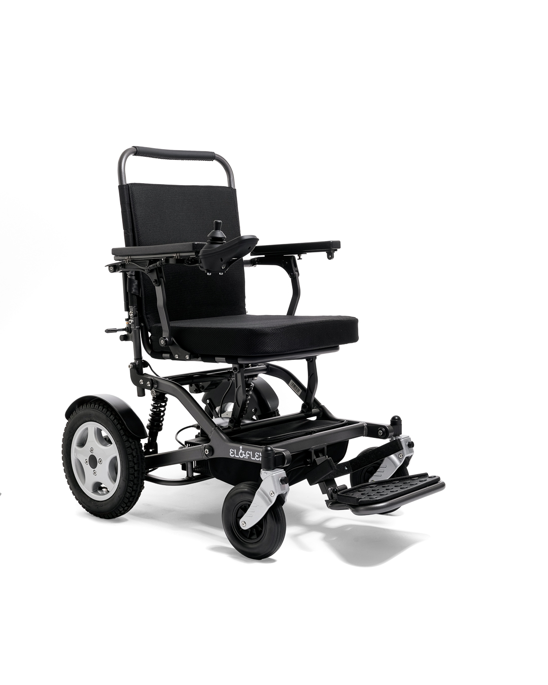 Eloflex R elektrisk rullestol med fjæring og robust ramme