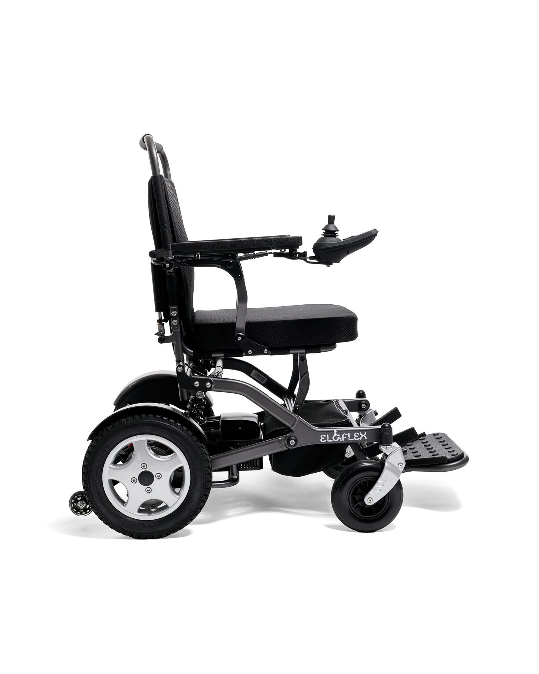 Eloflex R elektrisk rullestol sett fra siden