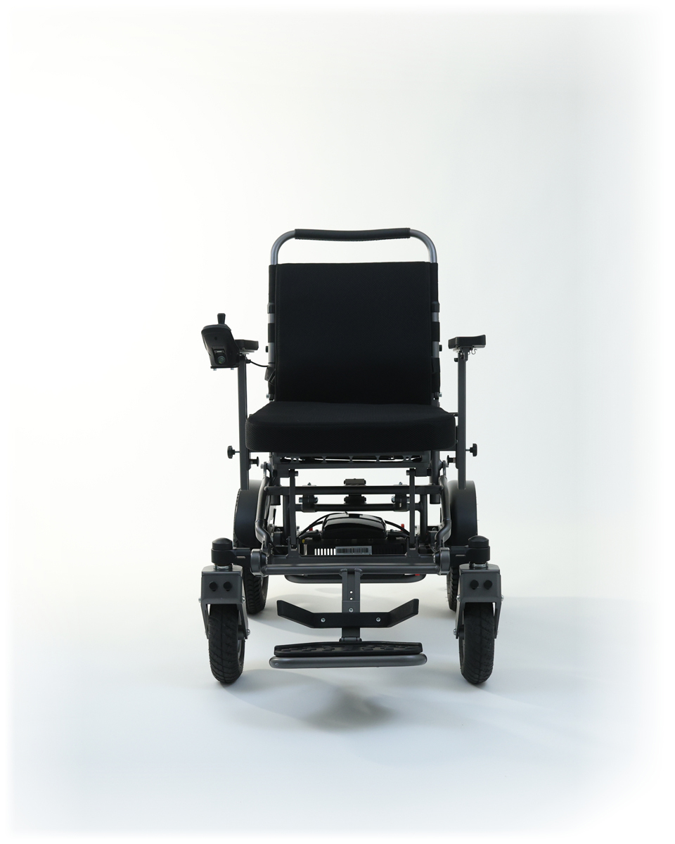 Eloflex H2 elektrisk rullestol sett forfra