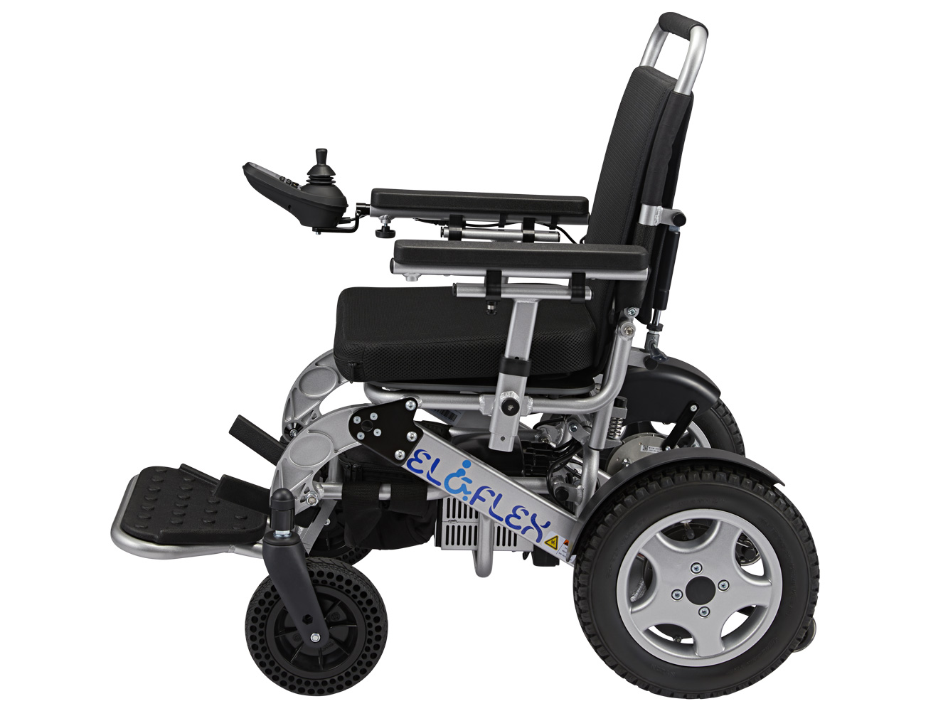 Eloflex K elektrisk rullestol sett fra siden